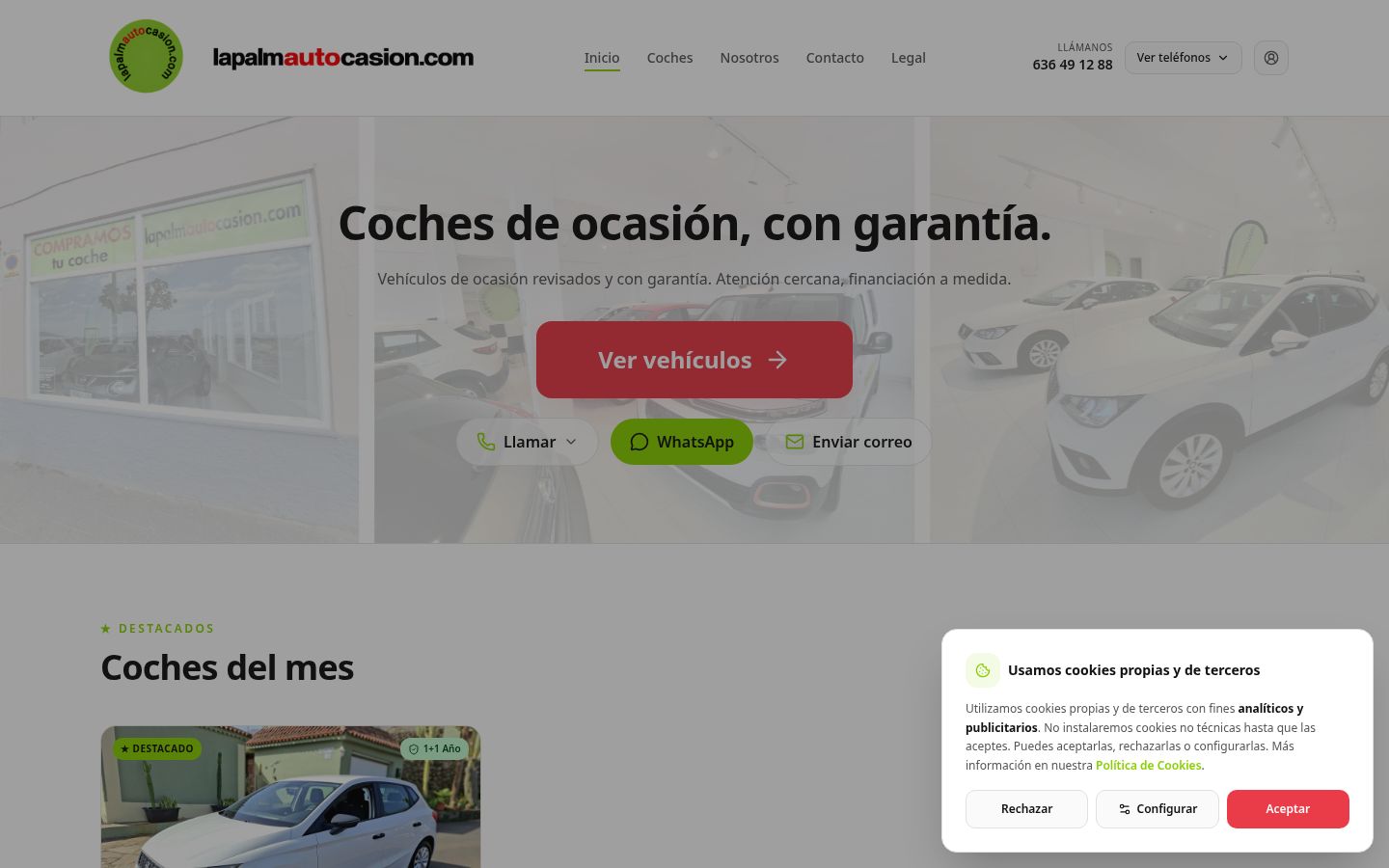 La Palma Autocasión escritorio