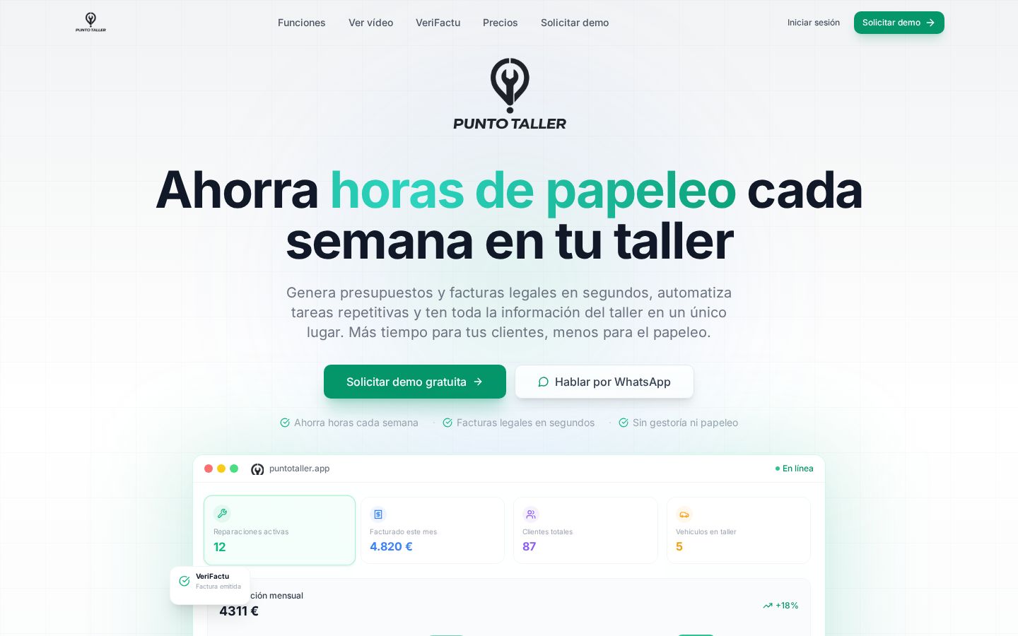 Punto Taller escritorio