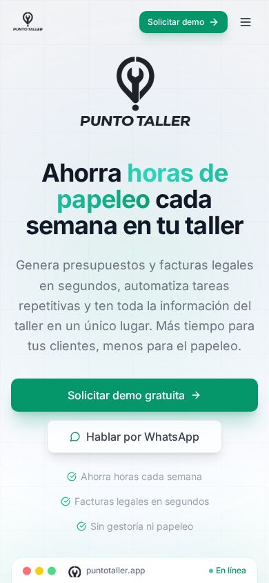 Punto Taller móvil